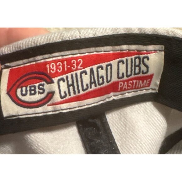 American Needle Chicago Cubs Snapback Hat 1931-32 Adjustable 100% Wool MLB - Picture 7 of 8